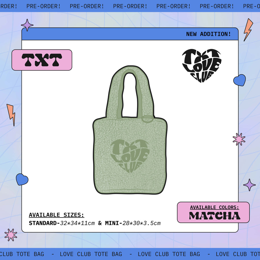 Love Club Tote Bags (Boy Groups) [PREORDER ENDED]