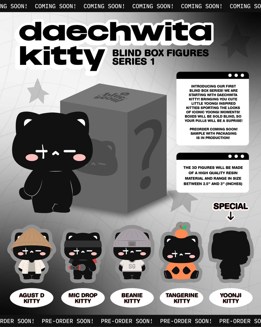 Daechwita Kitty Figurines | Blind Box ~ Series 1 [PREORDER CLOSED]