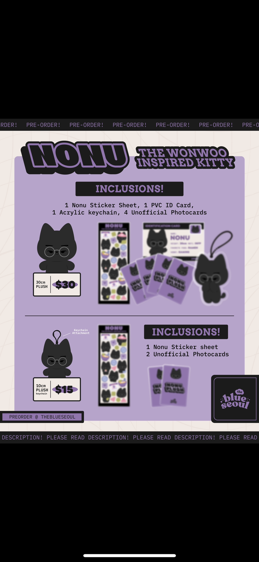 Nonu | A Wonwoo Inspired Kitty Plush [COMING SOON]