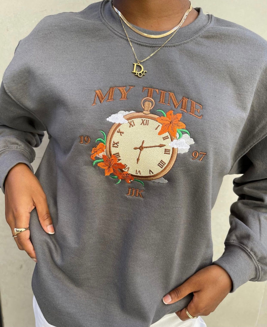 My Time Crewneck Sweatshirt