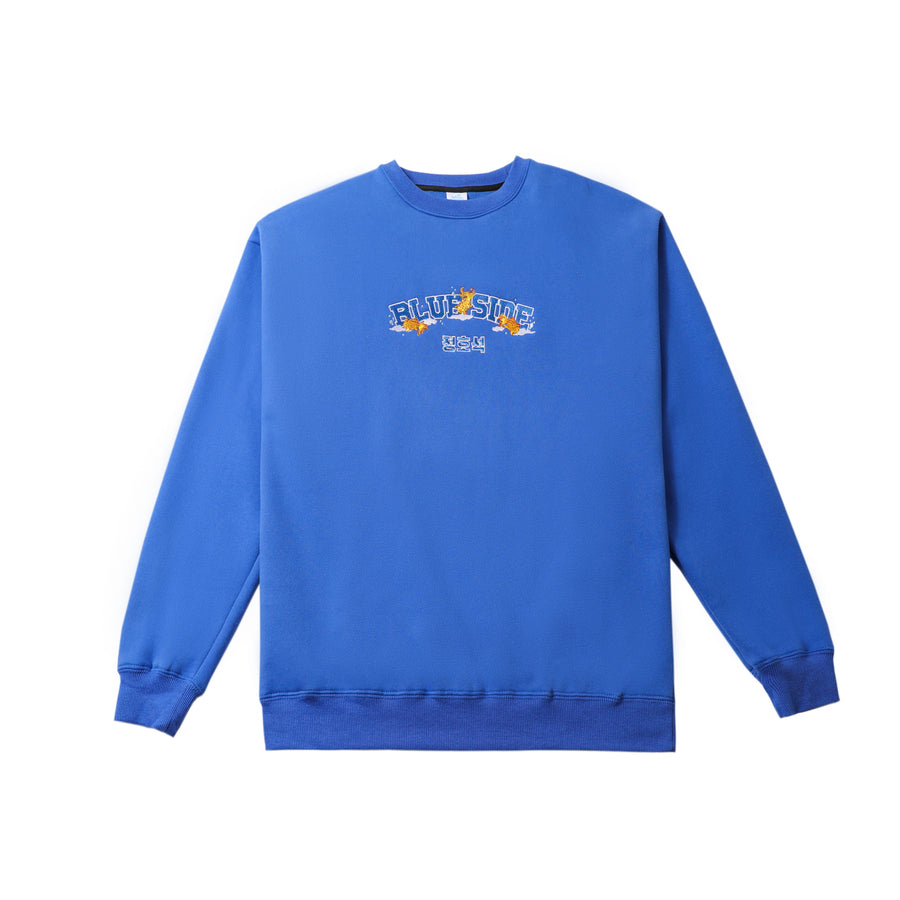 Blue Side Crewneck Sweatshirt